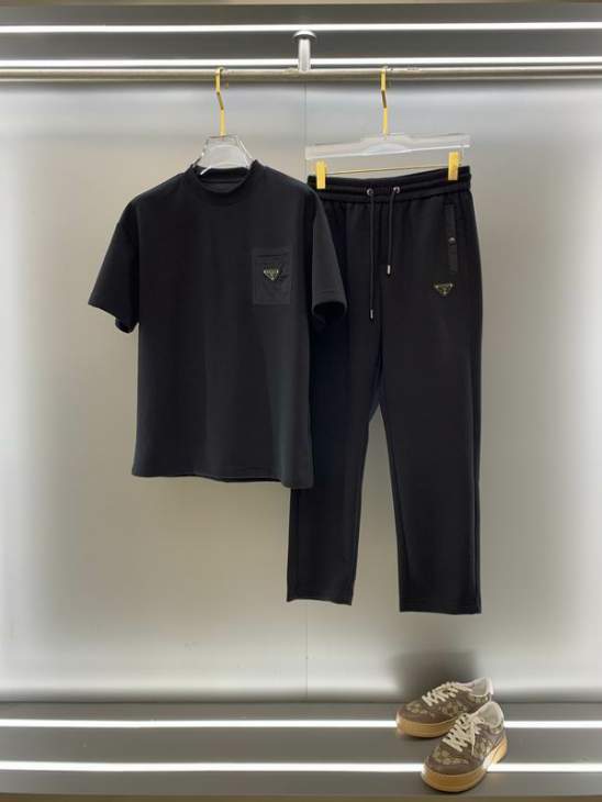 Picture of Prada Shirt Pant Suits _SKUPradaM-3XLxetr30324399